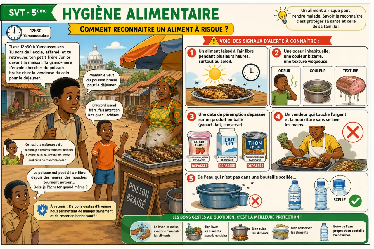 Hygiène alimentaire — illustration