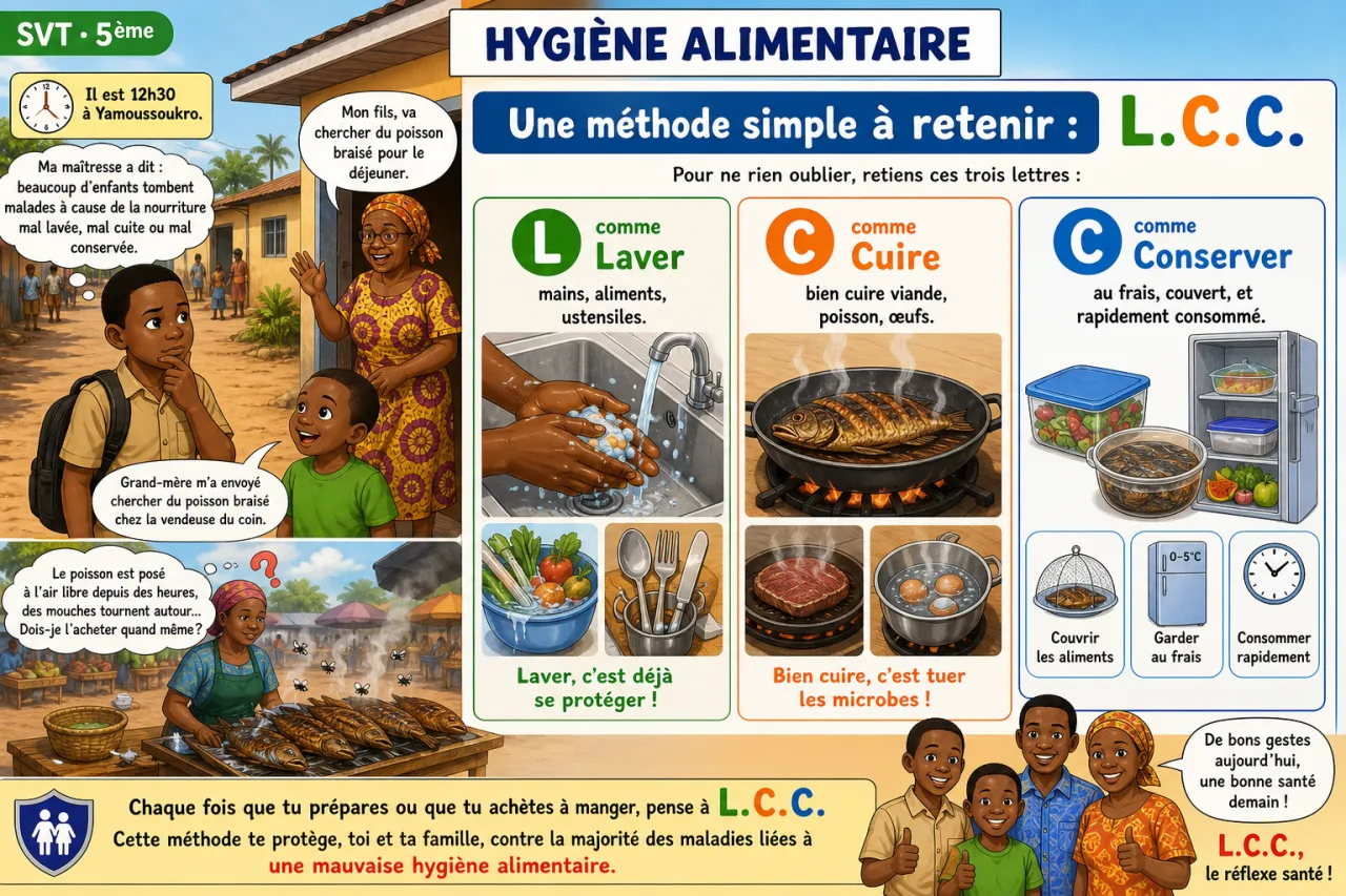 Hygiène alimentaire — illustration