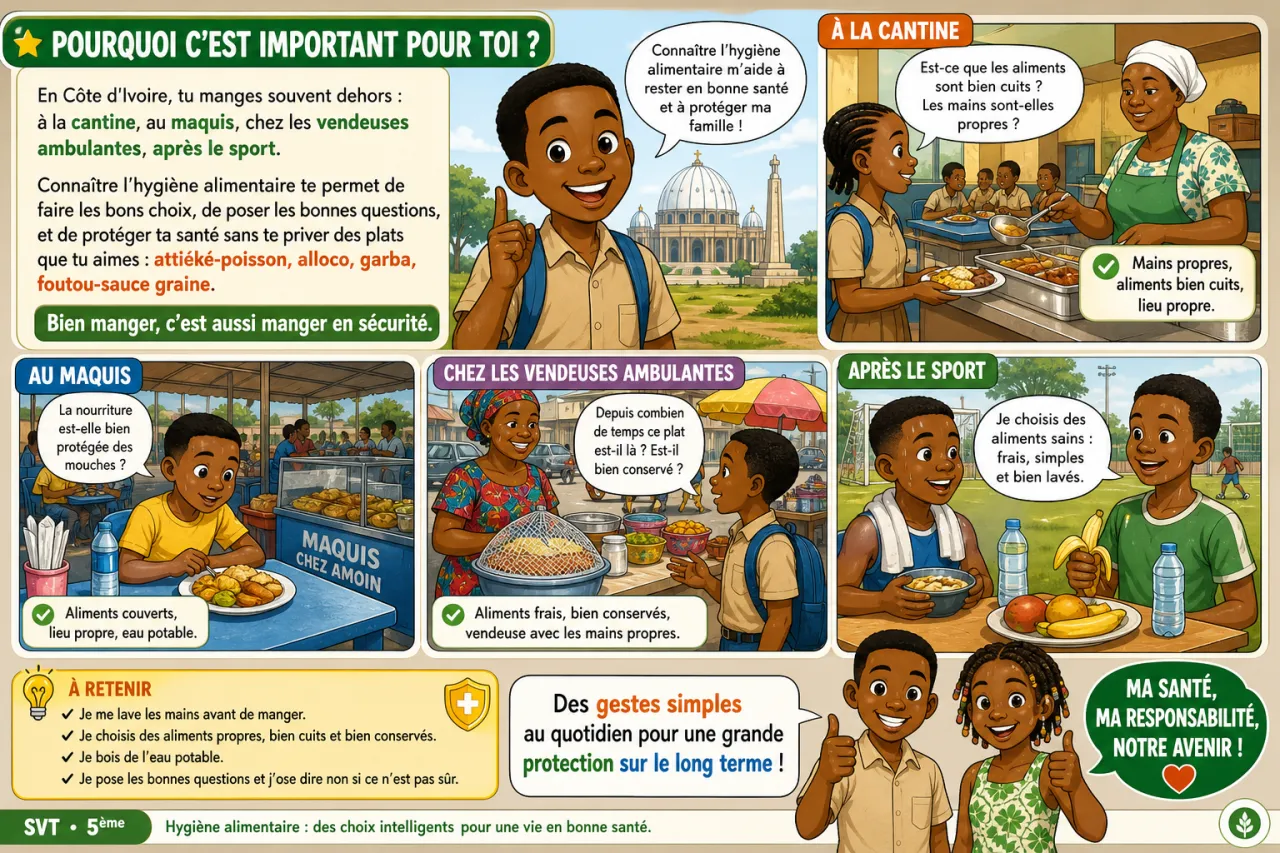 Hygiène alimentaire — illustration