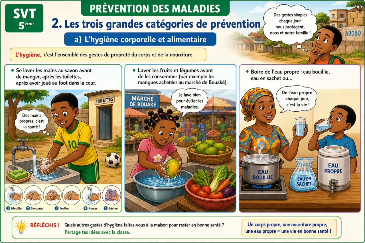 Prévention des maladies — illustration