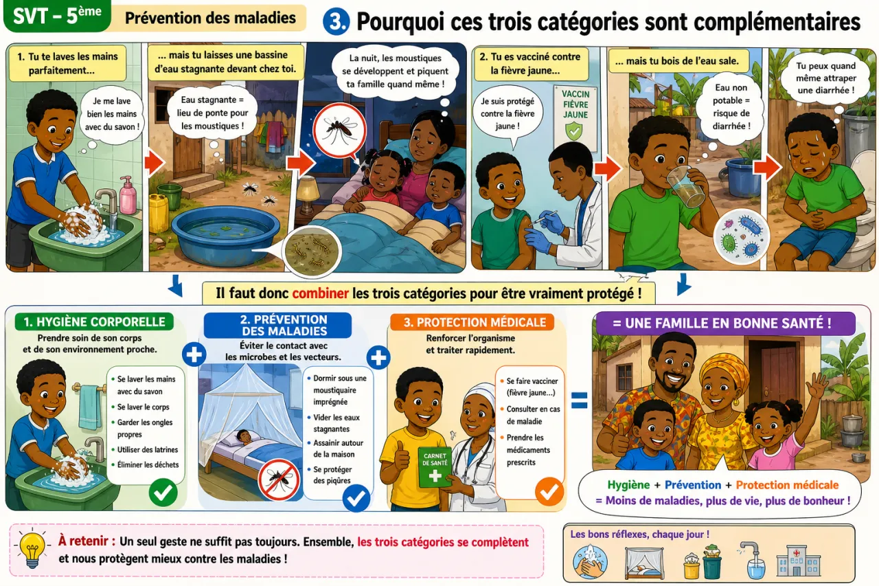 Prévention des maladies — illustration