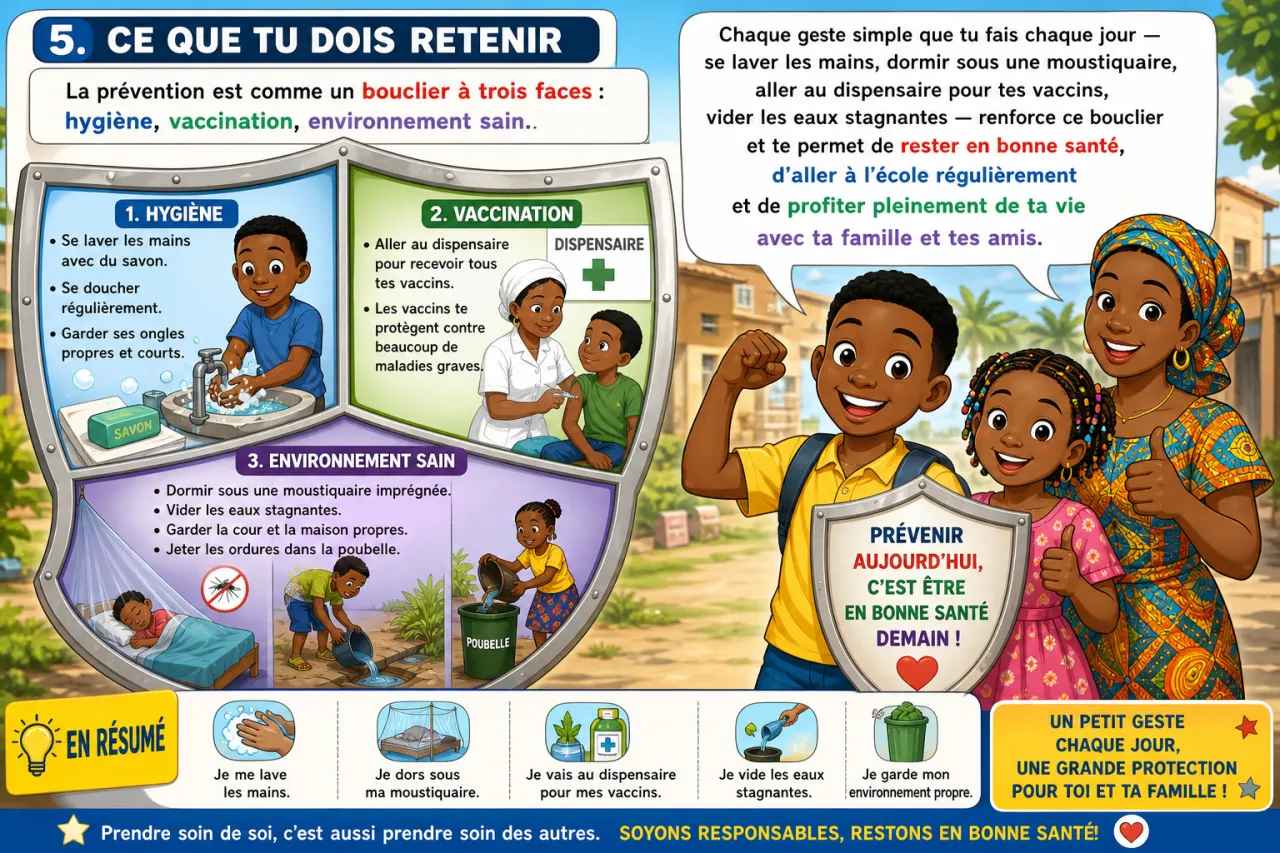 Prévention des maladies — illustration