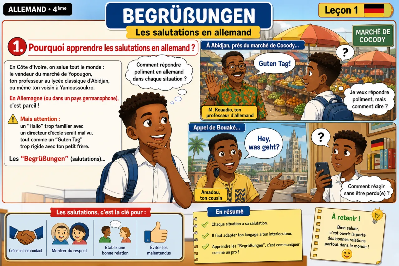Begrüßungen — illustration