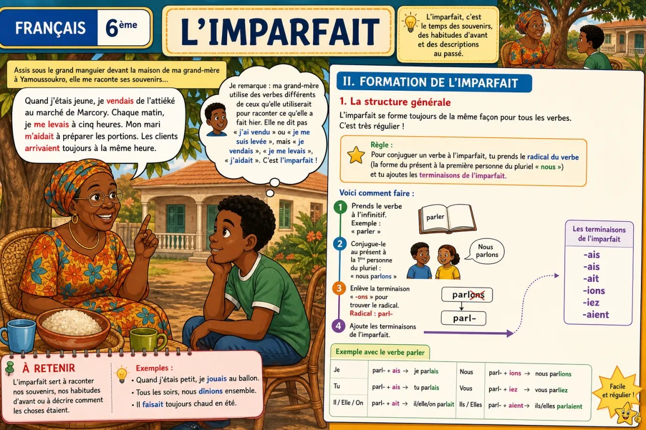 L’imparfait — illustration