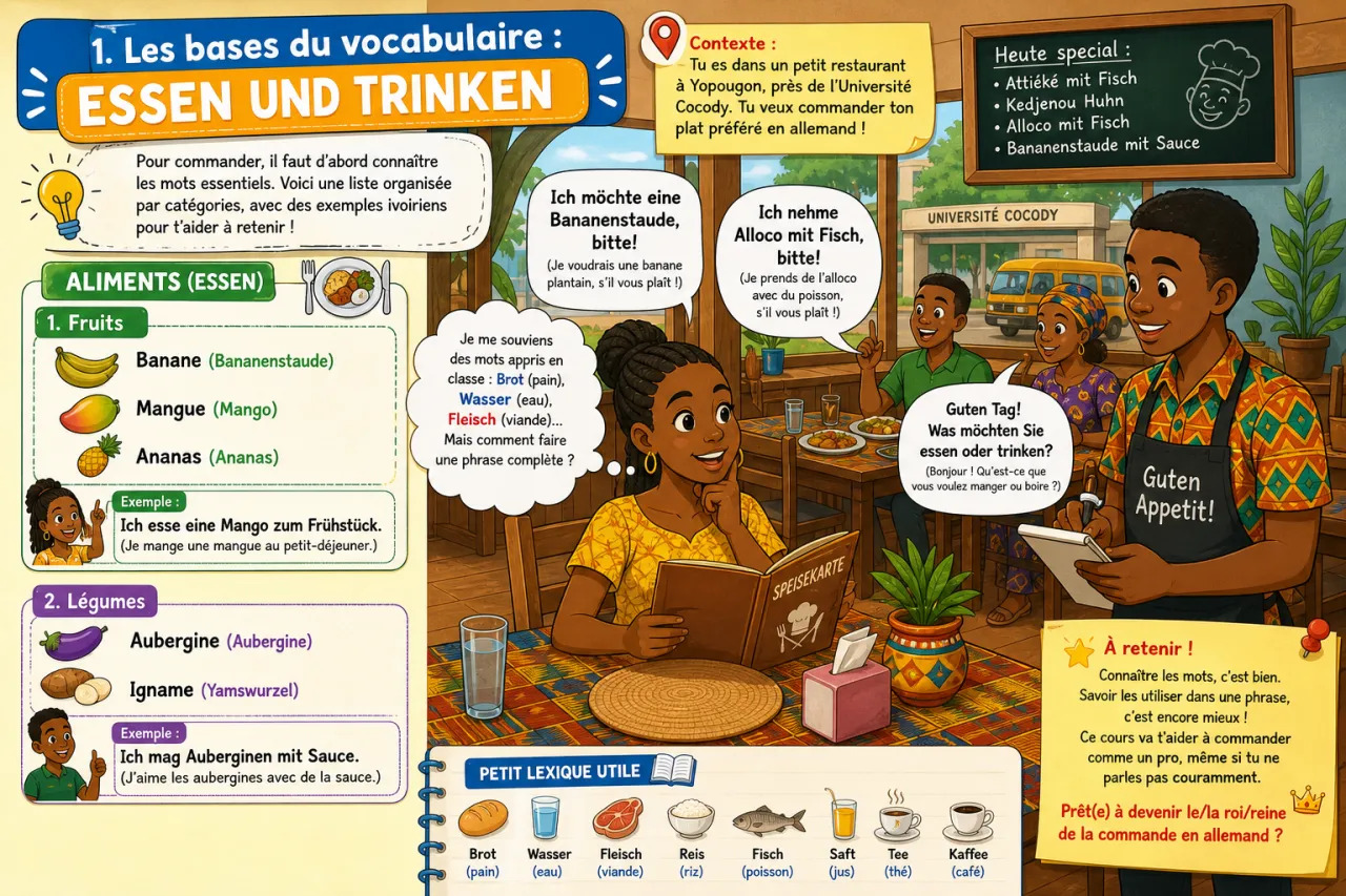 Essen und Trinken — illustration