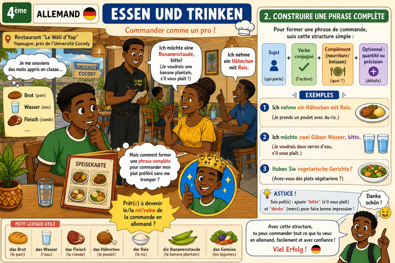 Essen und Trinken — illustration