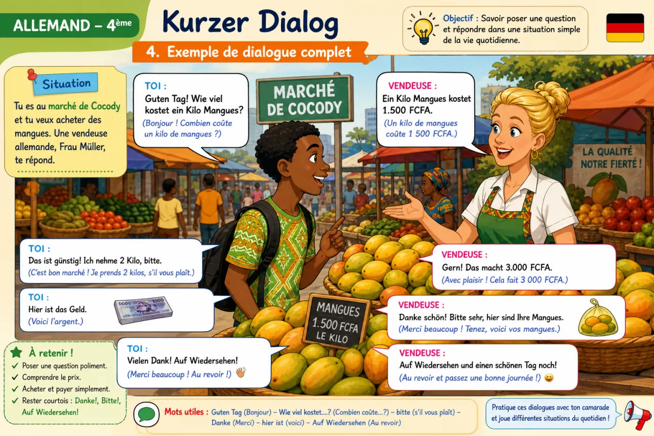 Kurzer Dialog — illustration