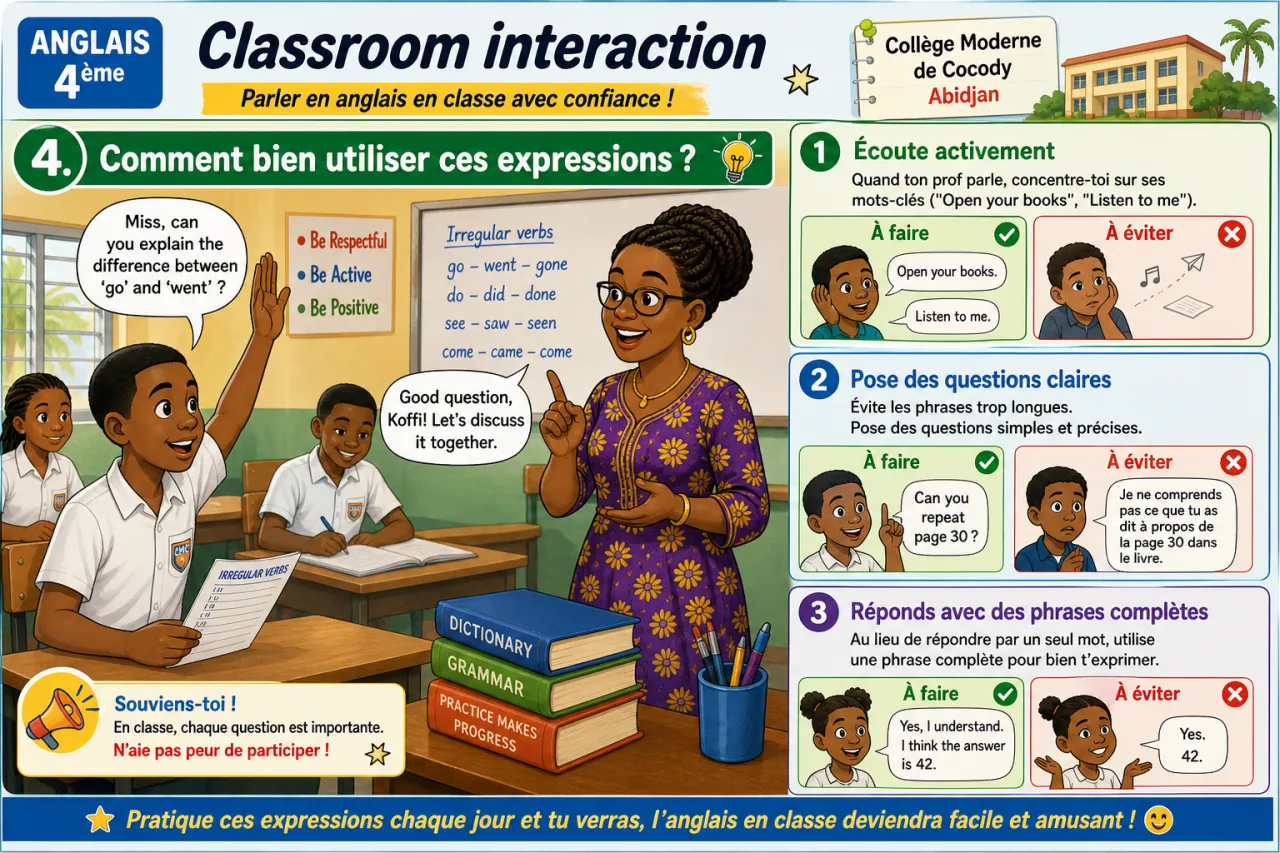 Classroom interaction — illustration