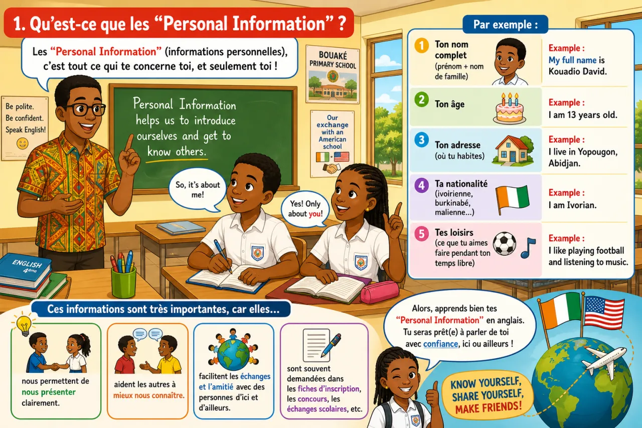 Personal information — illustration
