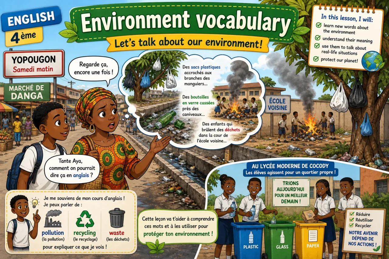 Environment vocabulary
