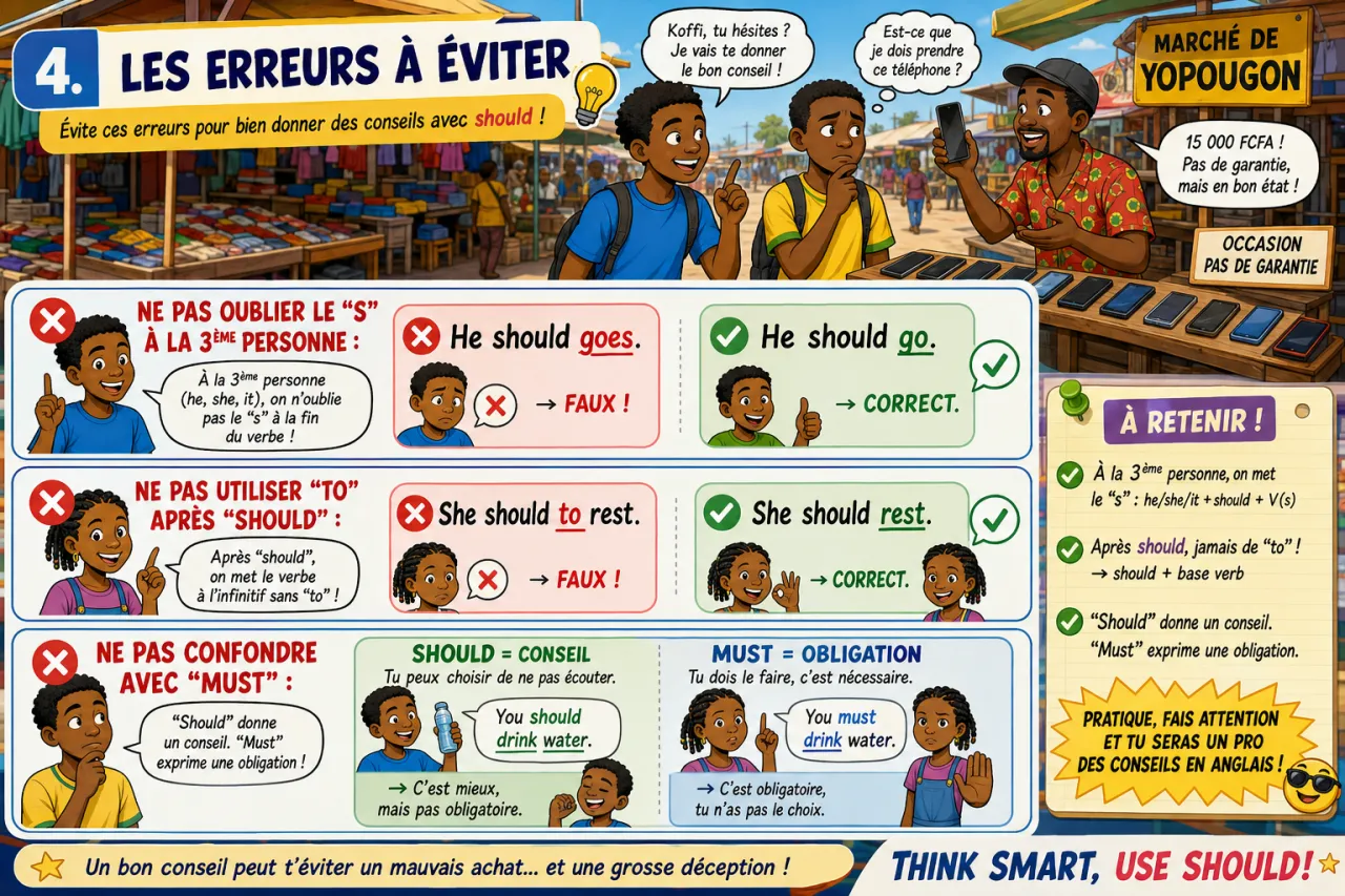 Advice with should — illustration