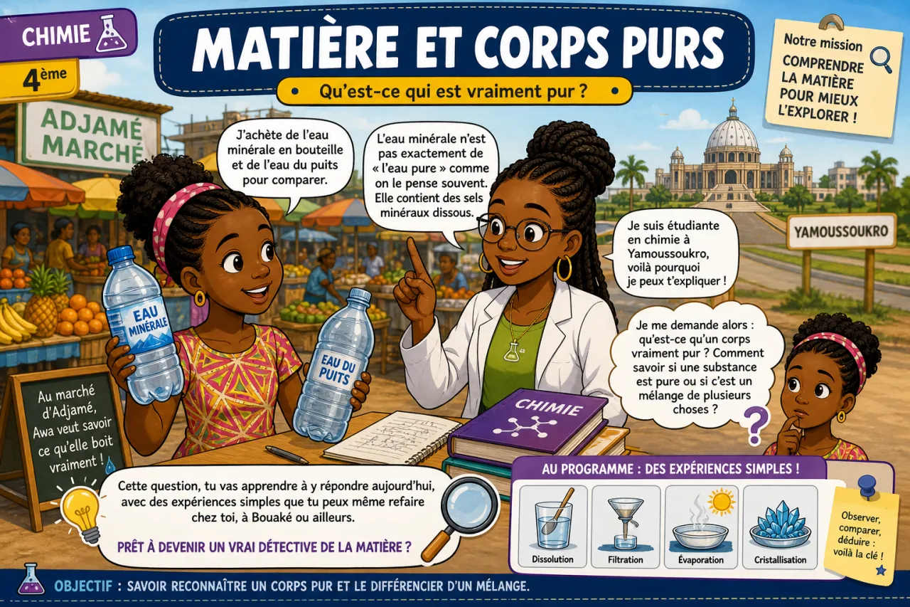 Matière et corps purs