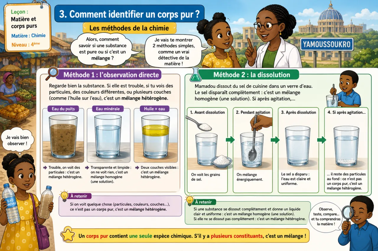 Matière et corps purs — illustration