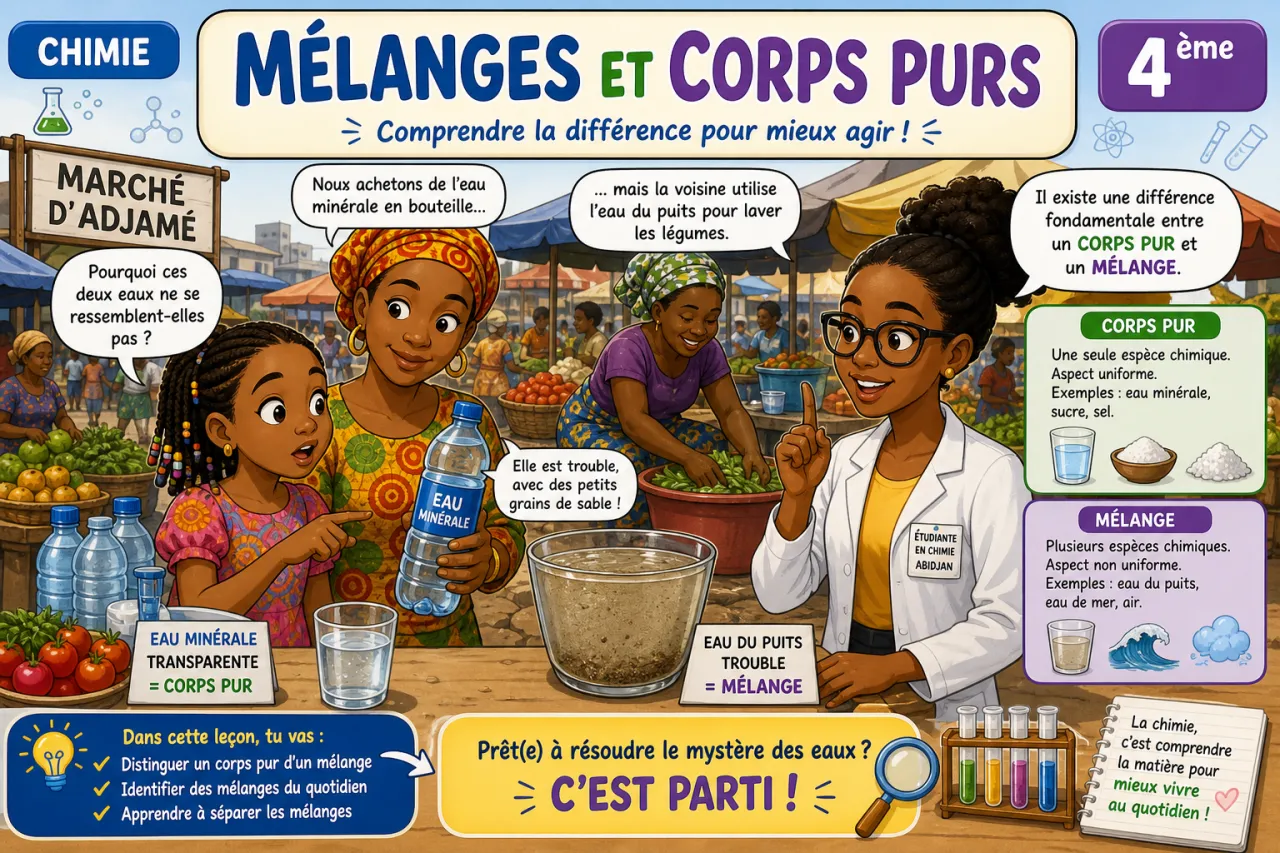 Mélanges et corps purs