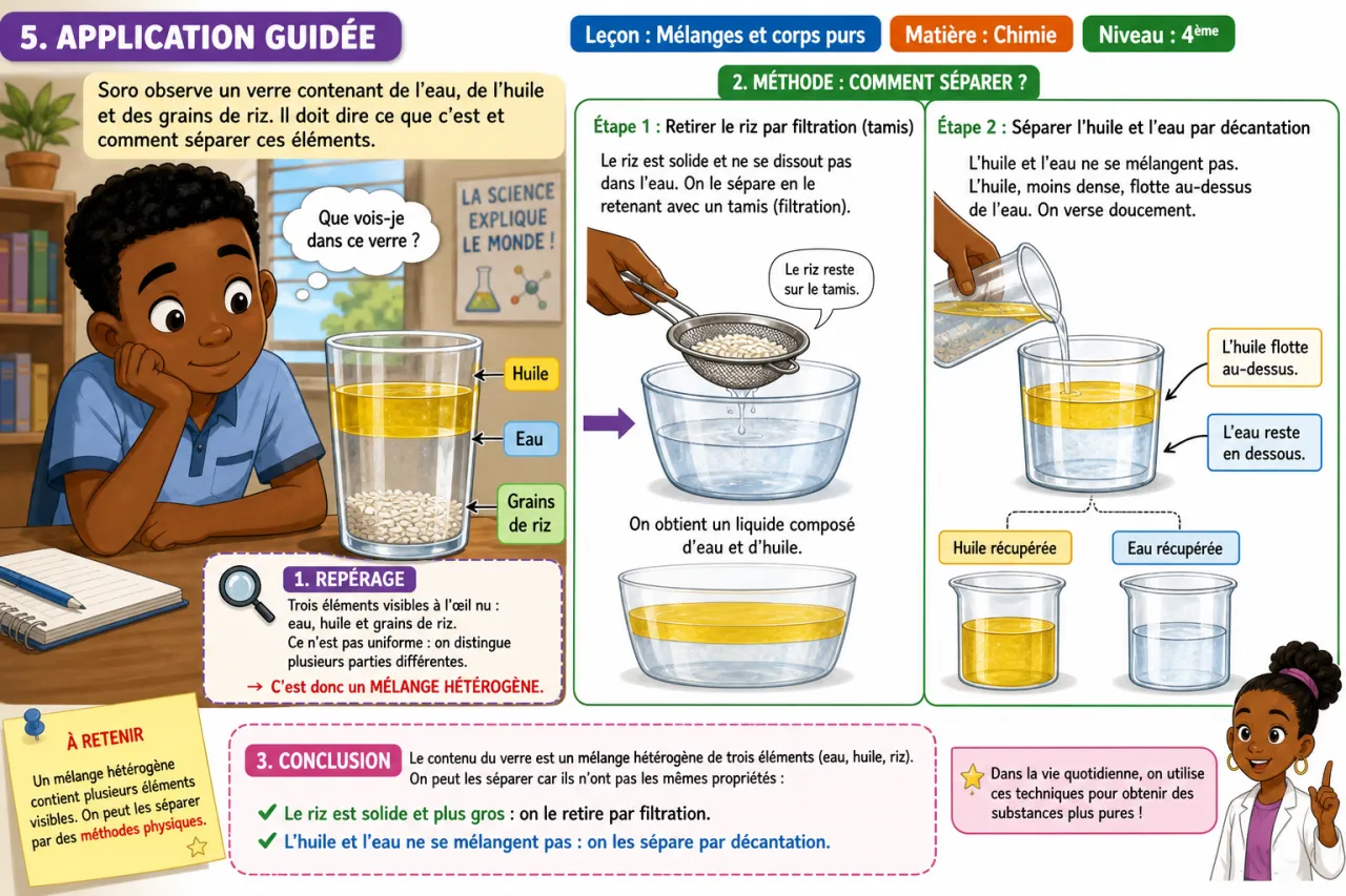 Mélanges et corps purs — illustration