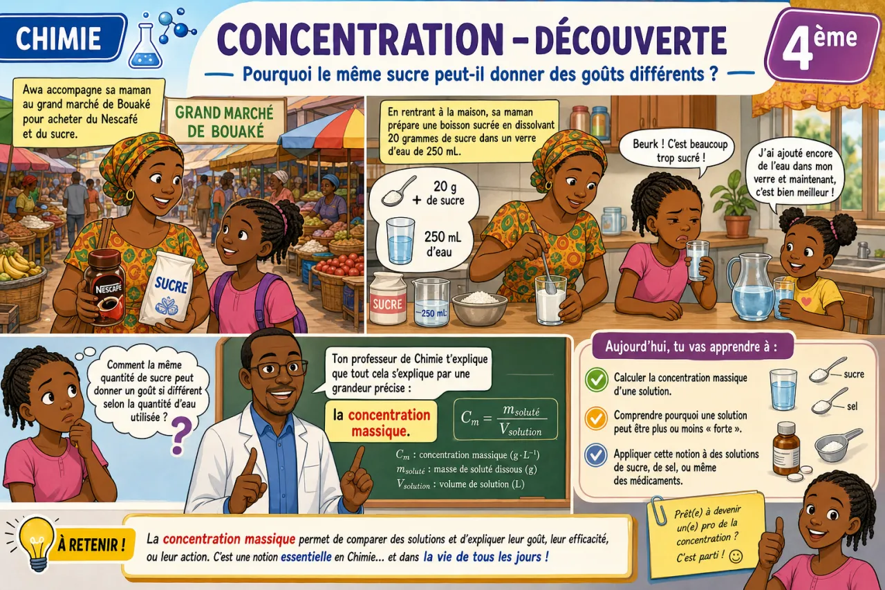 Concentration - découverte