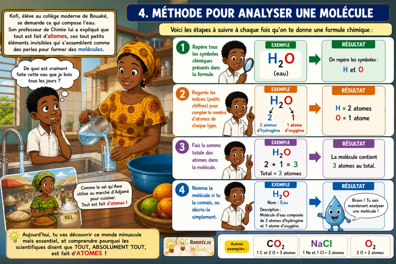 Atomes et molécules - initiation — illustration