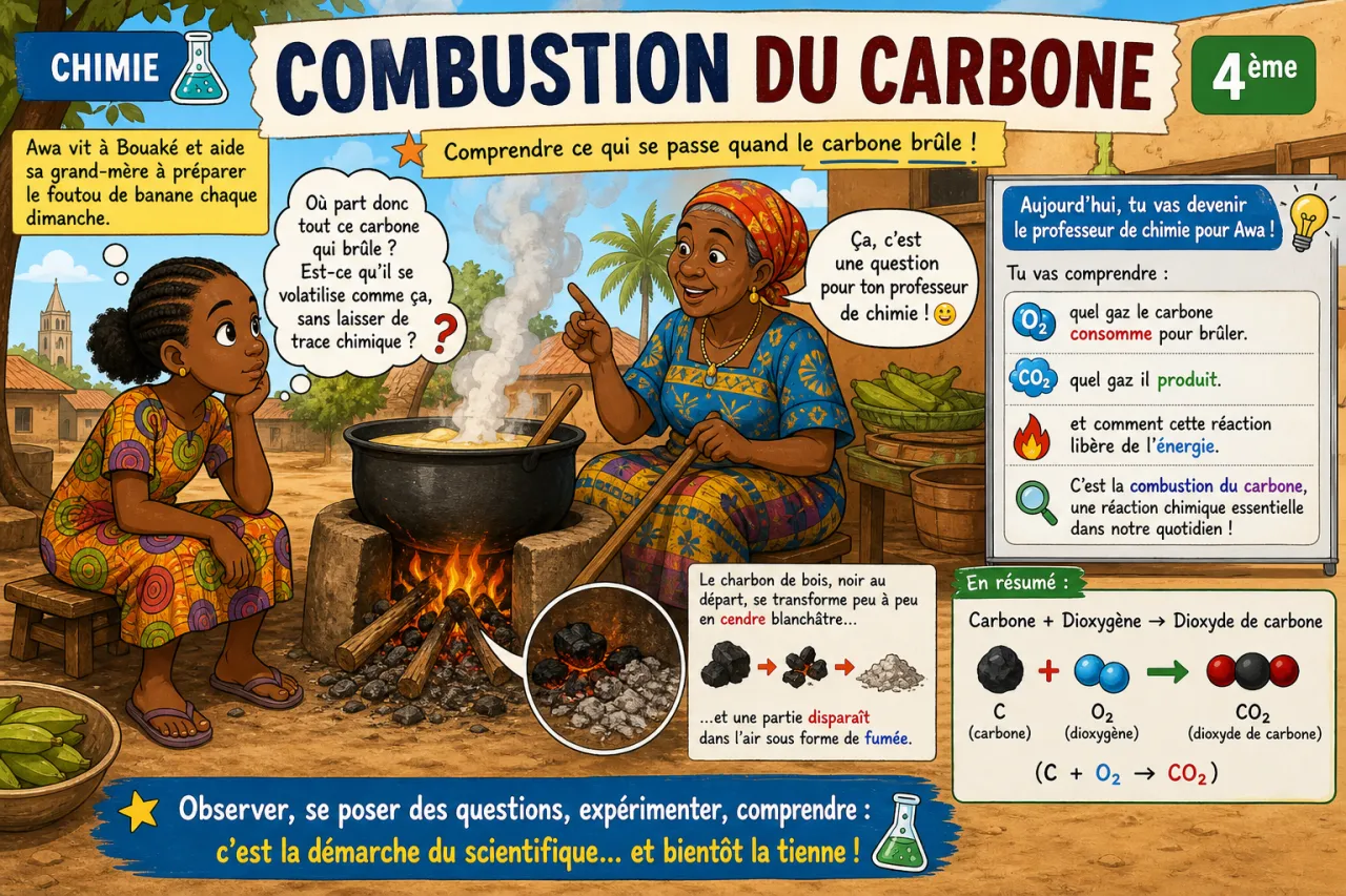 Combustion du carbone