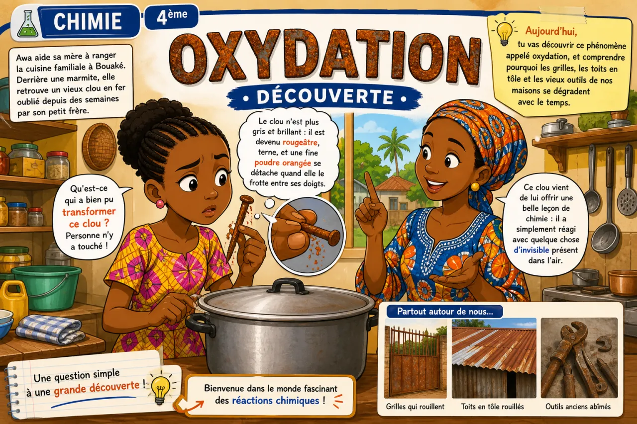 Oxydation - découverte