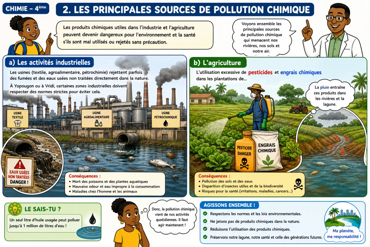 Pollution chimique — illustration
