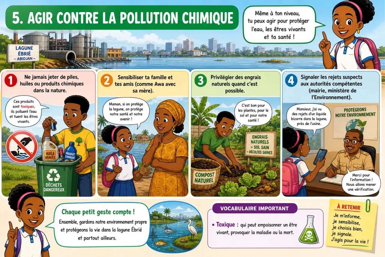 Pollution chimique — illustration