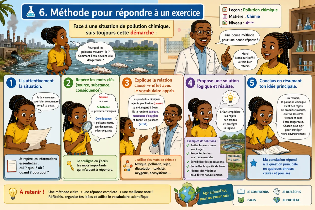 Pollution chimique — illustration