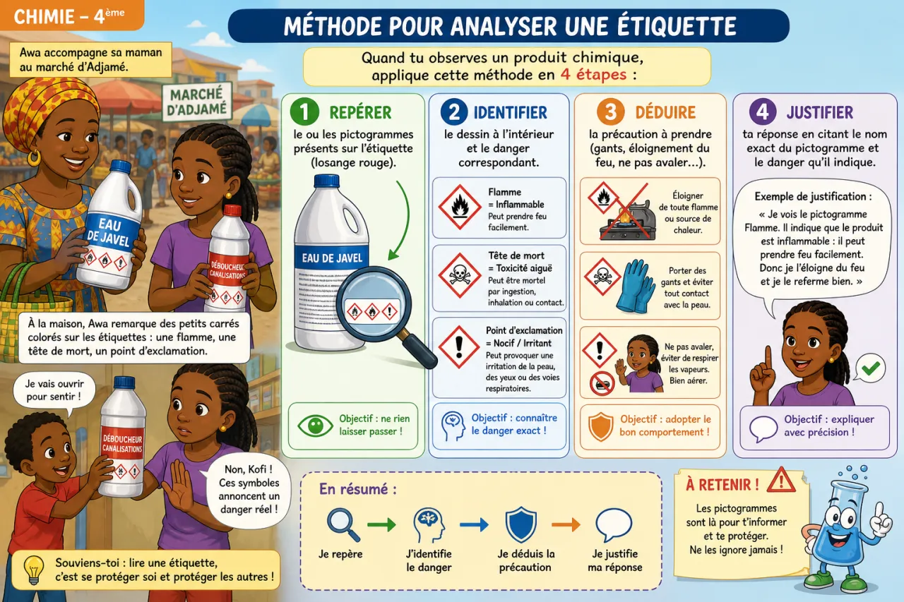 Pictogrammes de danger — illustration