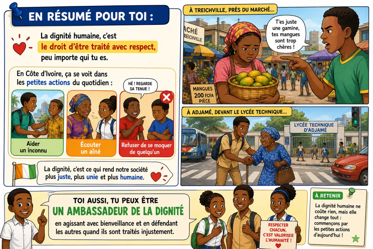 Dignité humaine — illustration