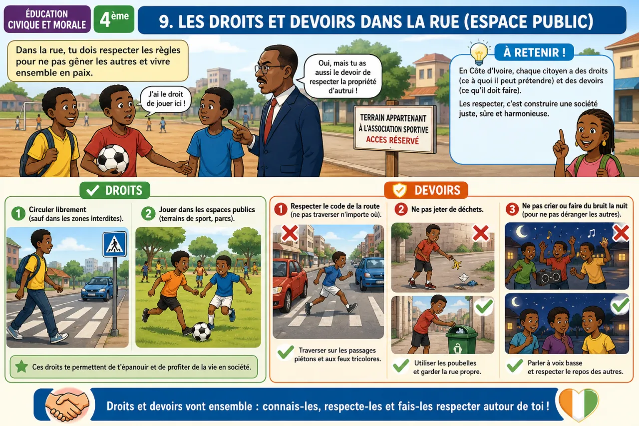 Droits et devoirs du citoyen — illustration