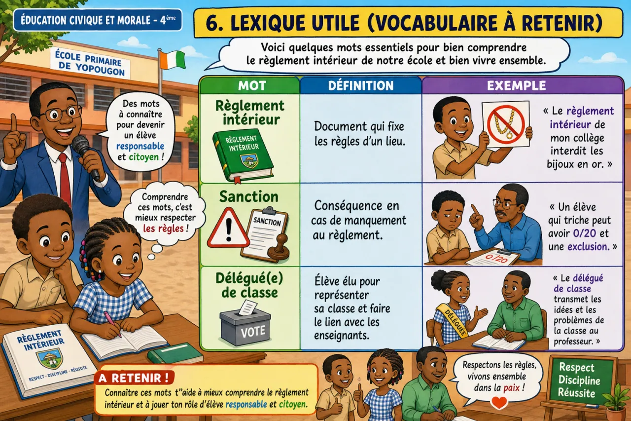 Règlement intérieur — illustration