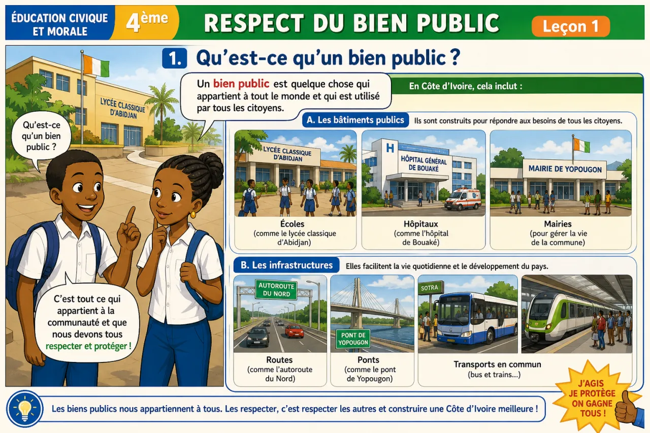 Respect du bien public — illustration