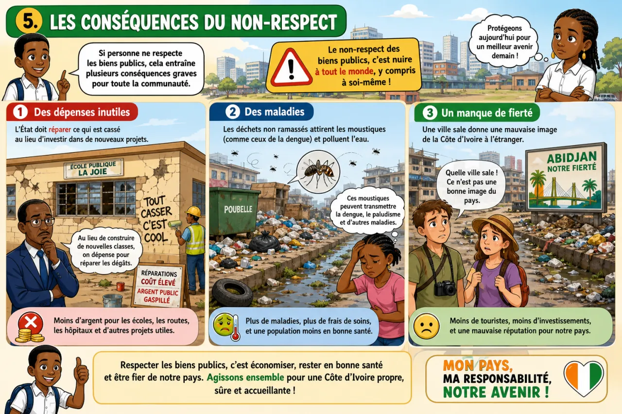 Respect du bien public — illustration