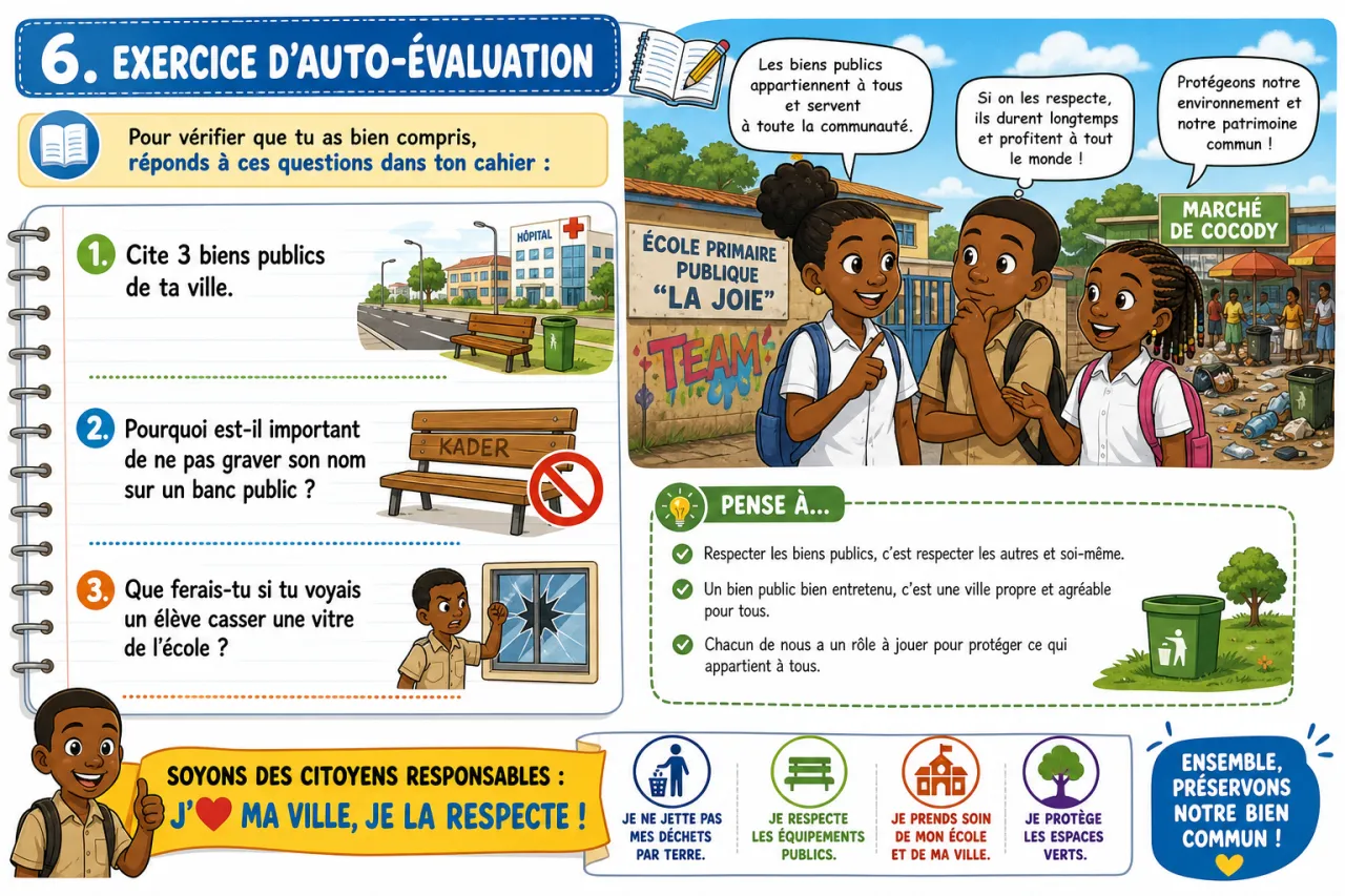 Respect du bien public — illustration