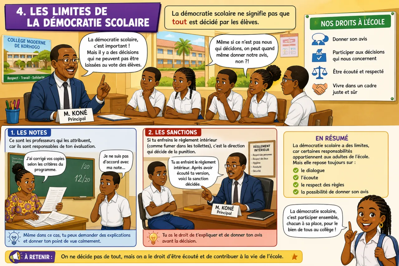 Démocratie scolaire — illustration
