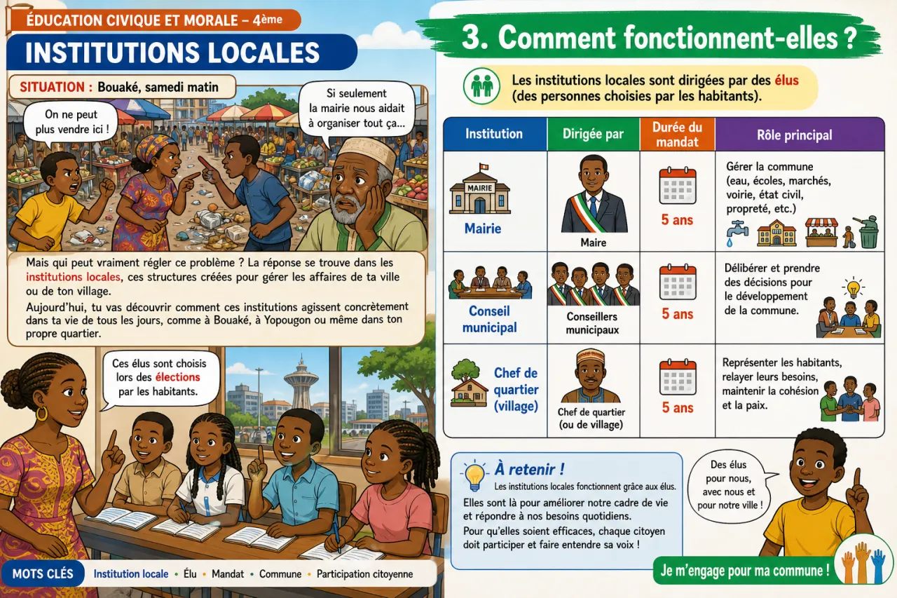 Institutions locales — illustration