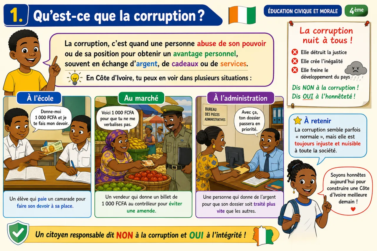 Lutte contre la corruption — illustration