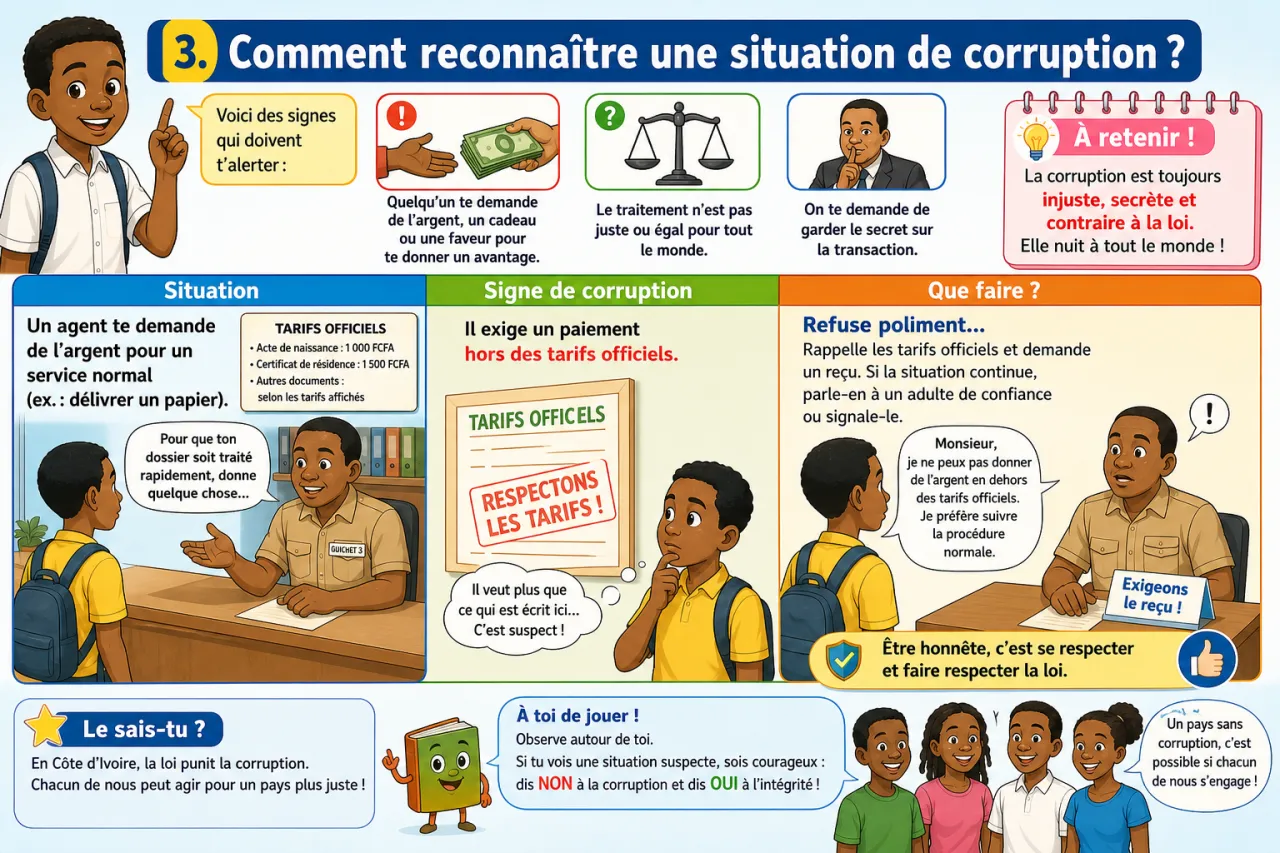 Lutte contre la corruption — illustration