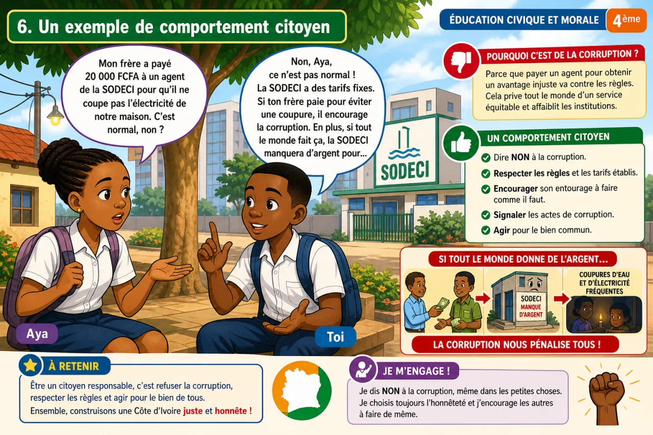 Lutte contre la corruption — illustration