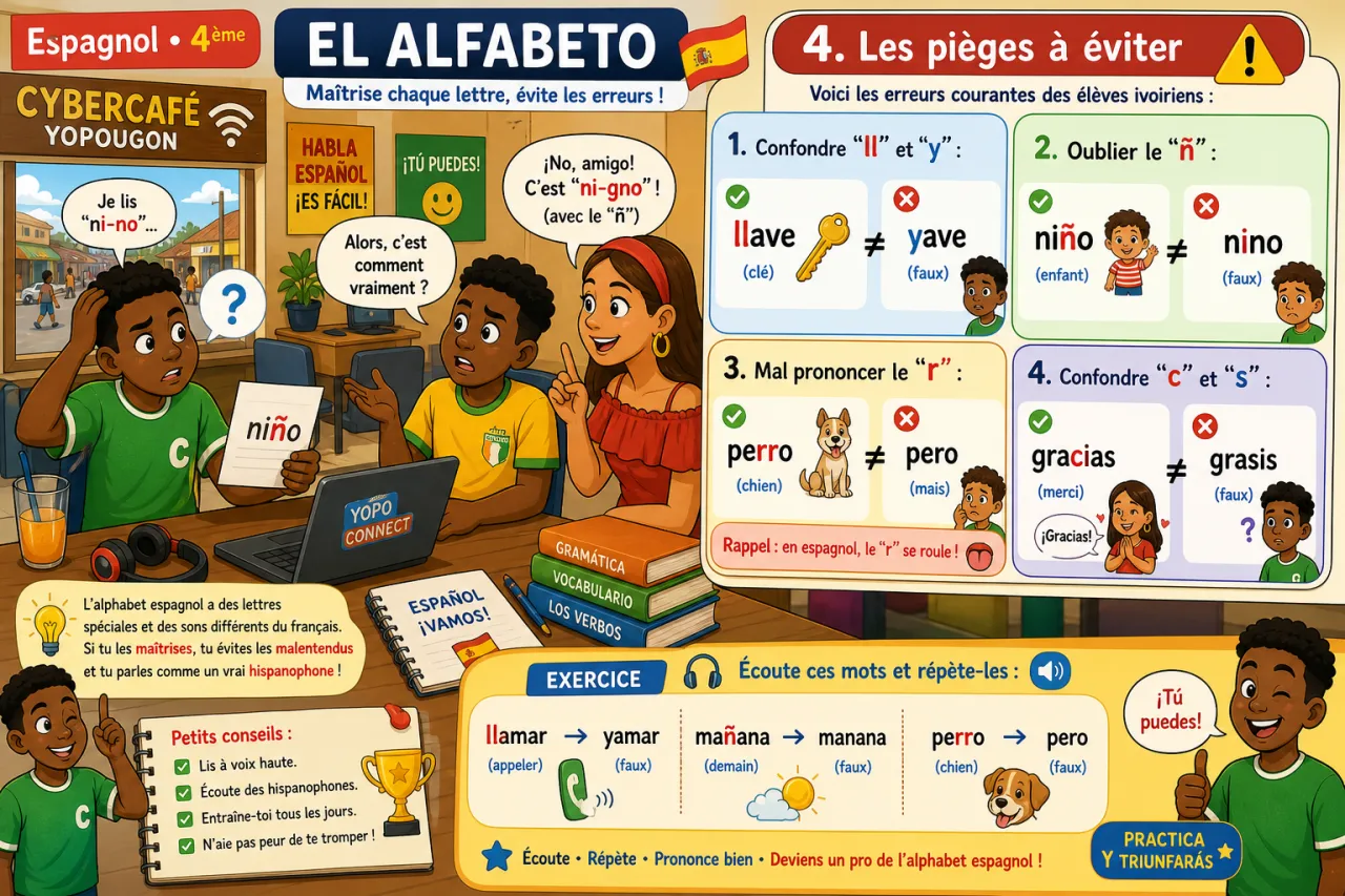 El alfabeto — illustration