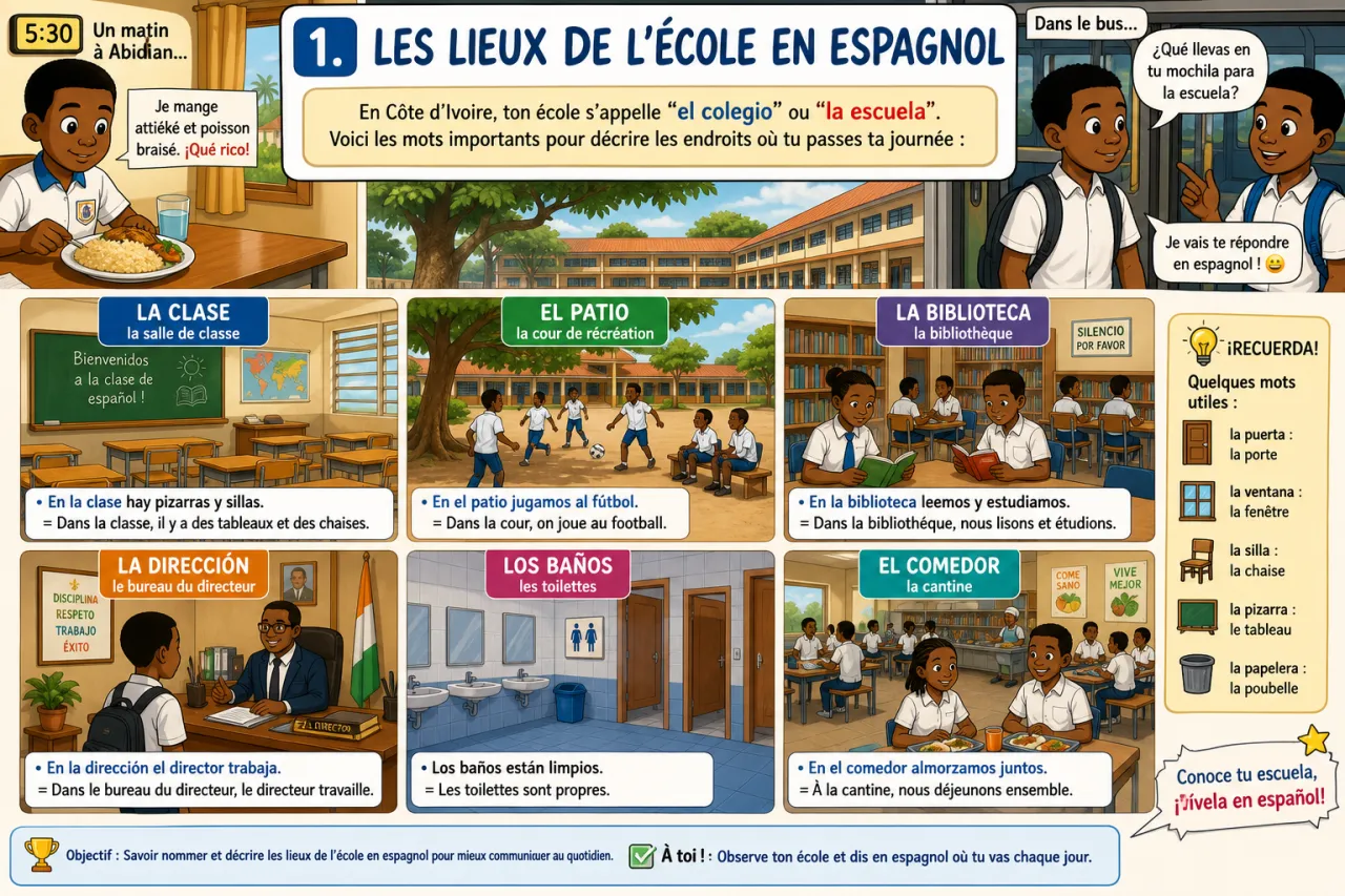 La escuela — illustration