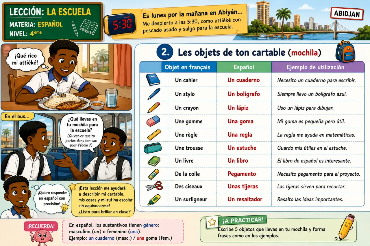La escuela — illustration