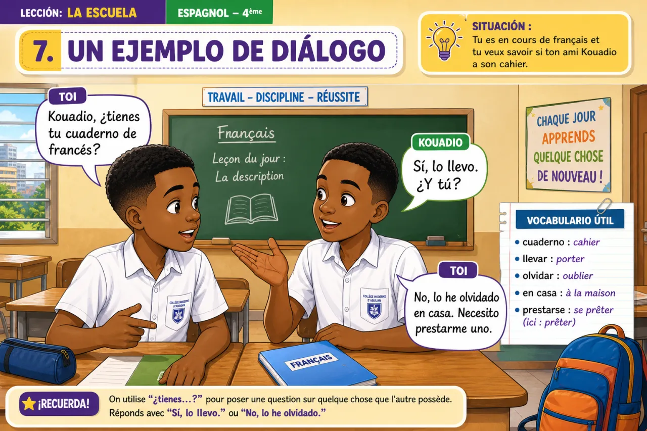 La escuela — illustration