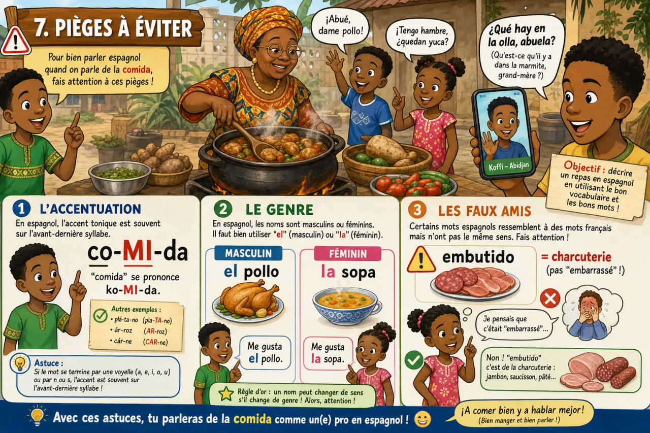 La comida — illustration