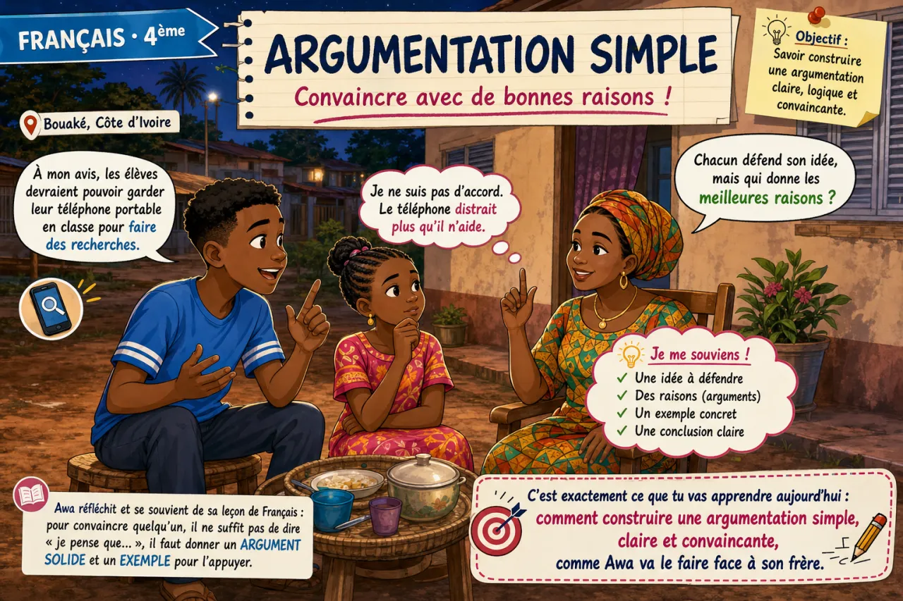 Argumentation simple