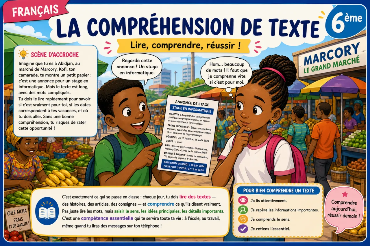 La compréhension de texte