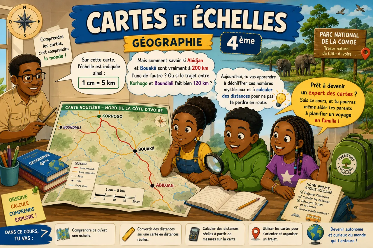 Cartes et échelles