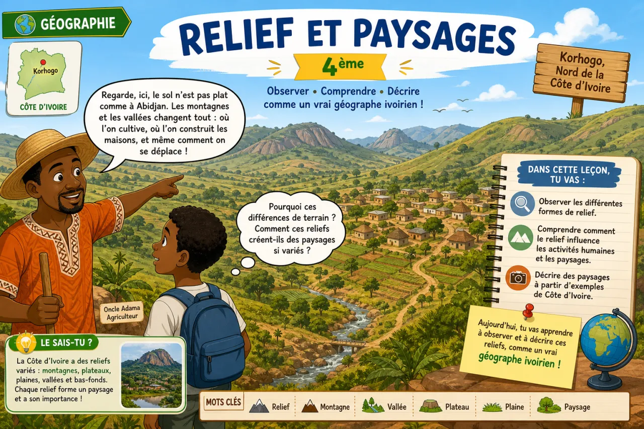 Relief et paysages