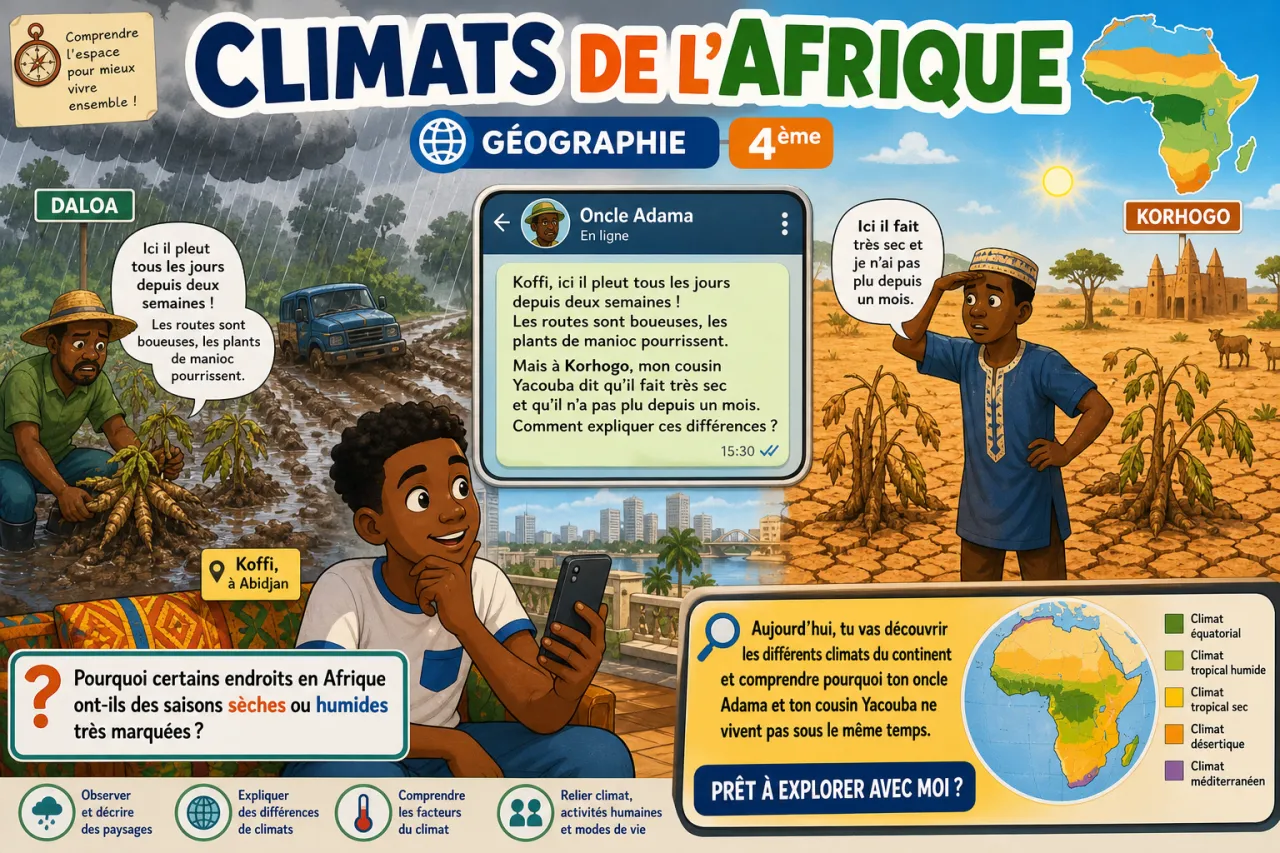 Climats de l’Afrique