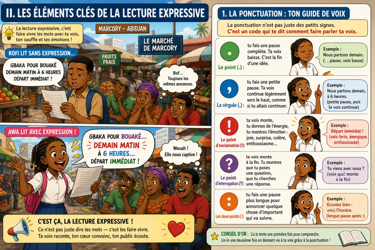 La lecture expressive — illustration