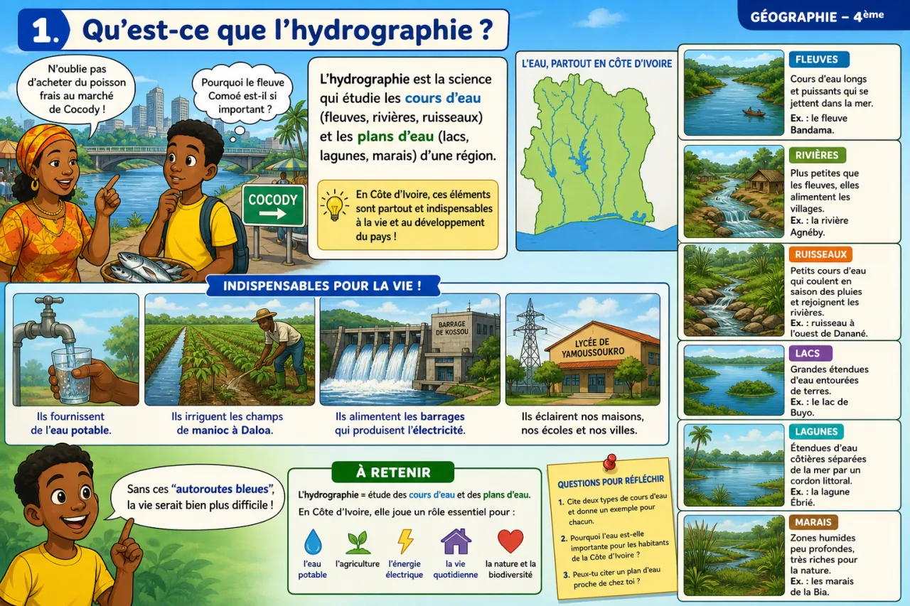 Hydrographie — illustration